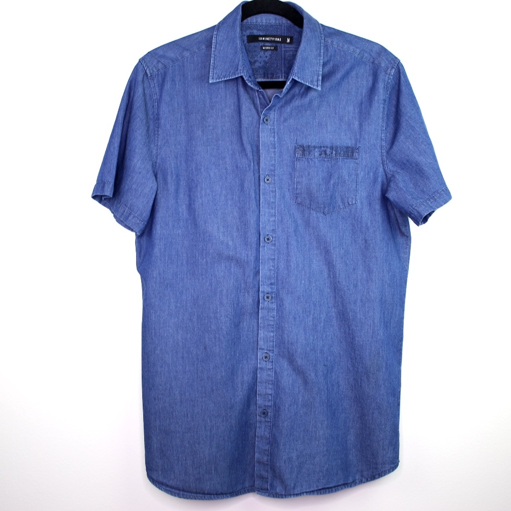 19 Ninety:One Mens button down Shirt